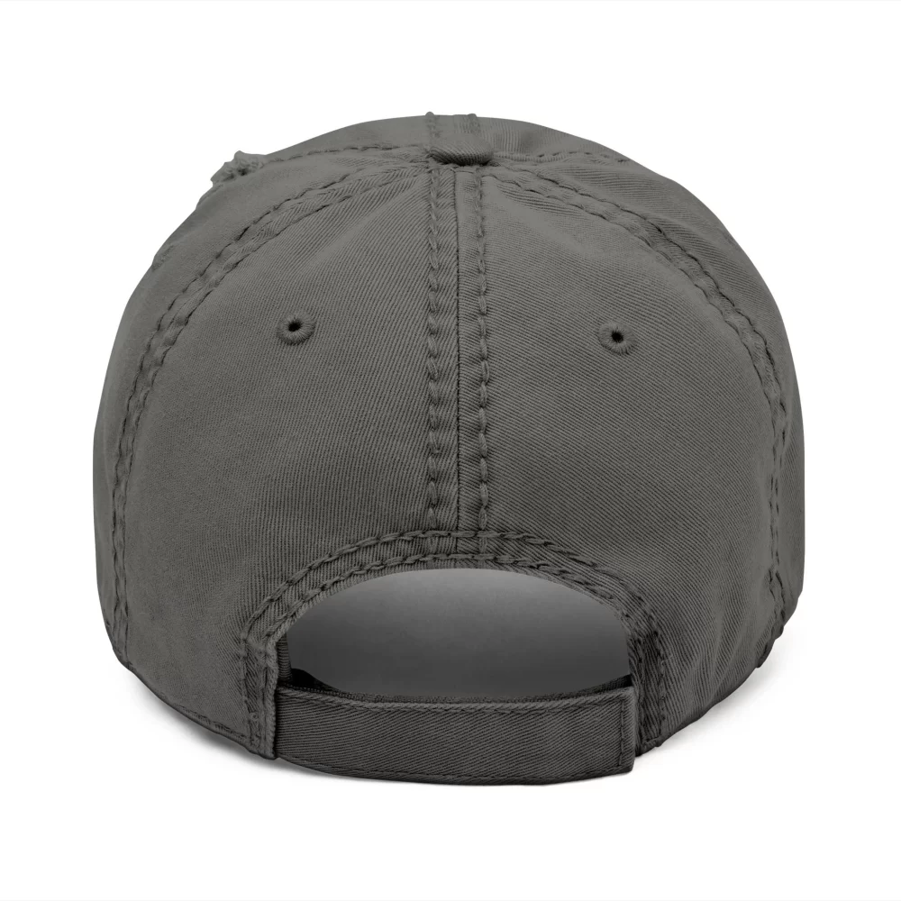 HC brand Distressed Dad Hat (Embroidery) - Image 2