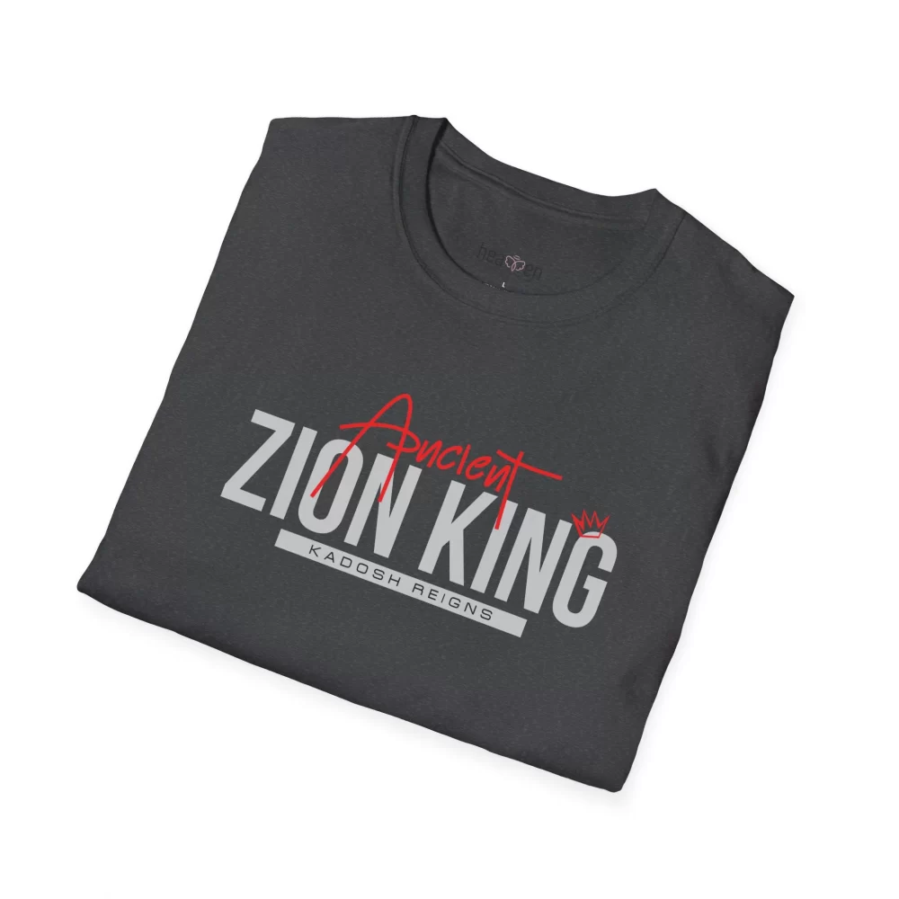 Male Ancient Zion King Softstyle T-Shirt - Image 8