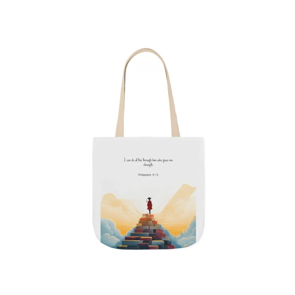 Canvas Tote Bag, 5-Color Straps