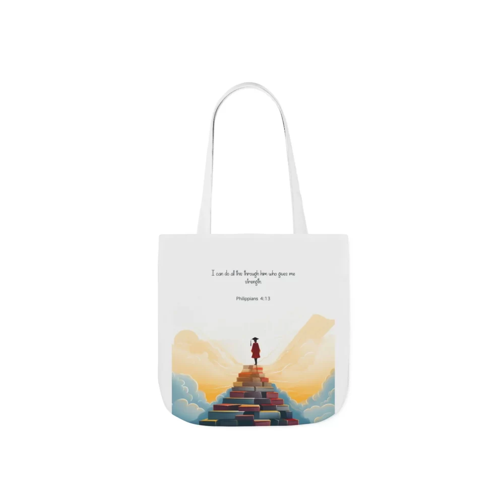 Canvas Tote Bag, 5-Color Straps - Image 11