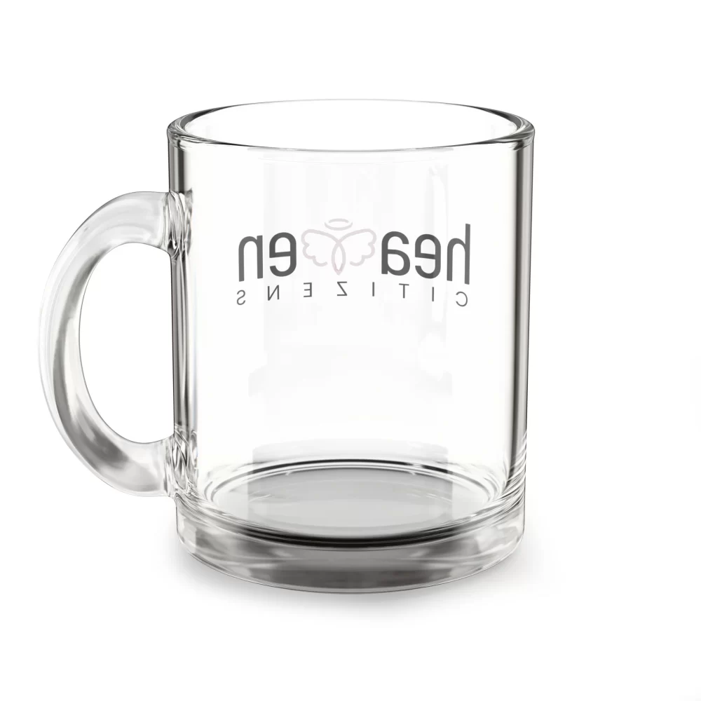 HC Brand Glass Mug, 10oz - Image 3