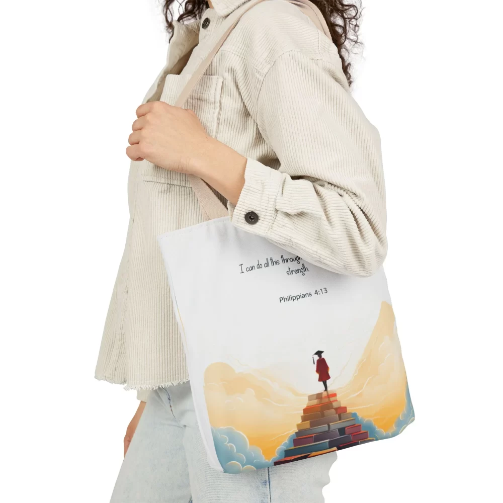Canvas Tote Bag, 5-Color Straps - Image 3