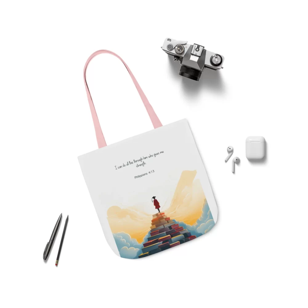 Canvas Tote Bag, 5-Color Straps - Image 10