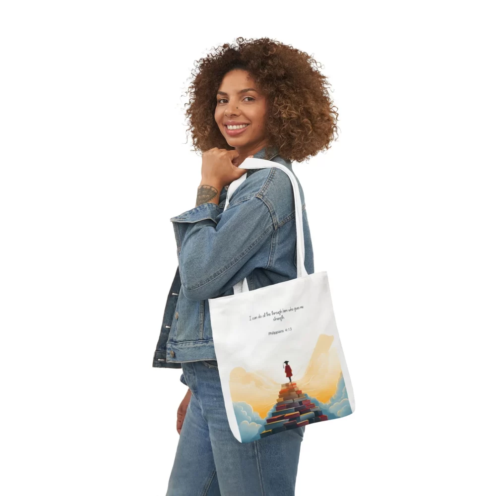 Canvas Tote Bag, 5-Color Straps - Image 13