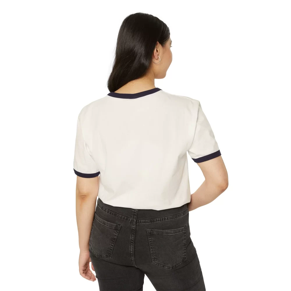 JEHOVAH collection Unisex Cotton Ringer T-Shirt - Image 4