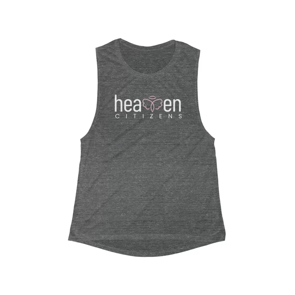 HC brand Women's Flowy Scoop Muscle Tank - Image 3