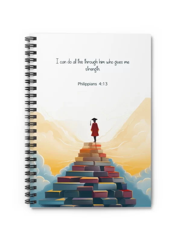 Spiral Notebook - Ruled Line - One Size