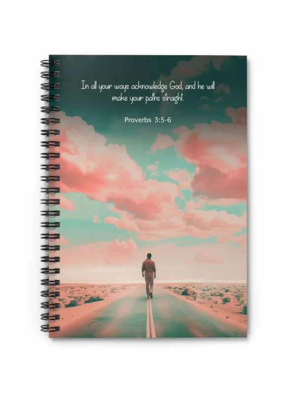 Spiral Notebook - Ruled Line - One Size