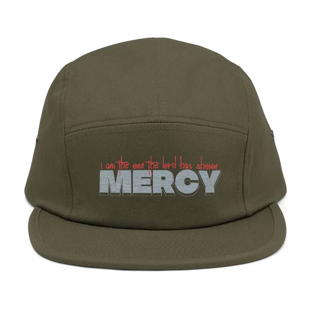 MERCY 5 Panel Cap (Embroidery) - Image 3