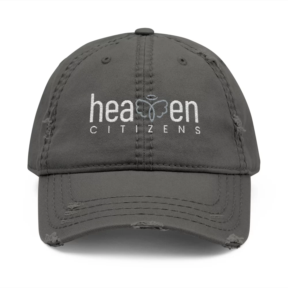 HC brand Distressed Dad Hat (Embroidery)